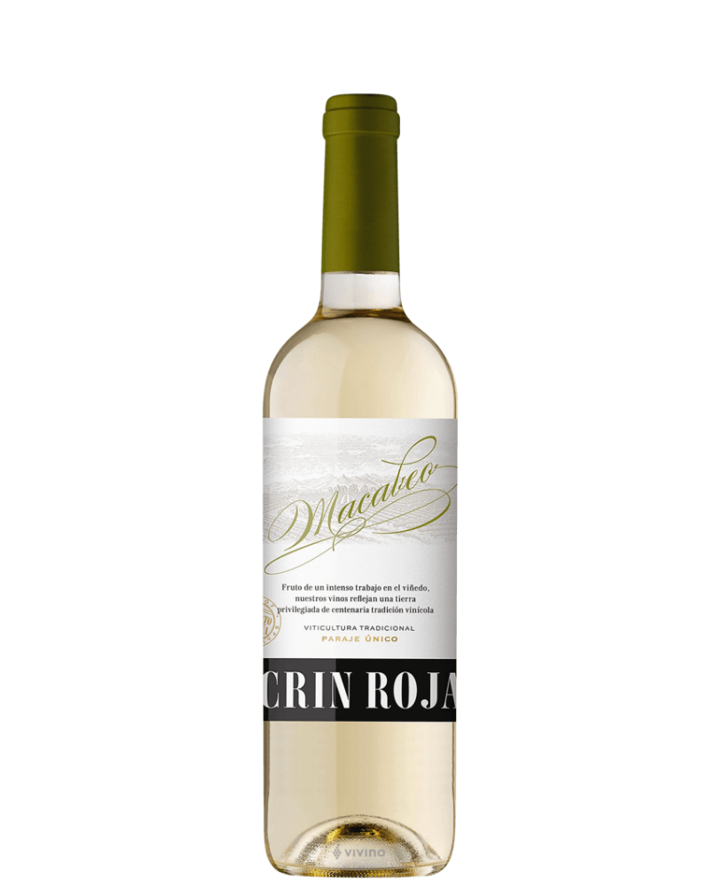 Crin Roja Macabeo Chardonnay 2023 12% 750ml