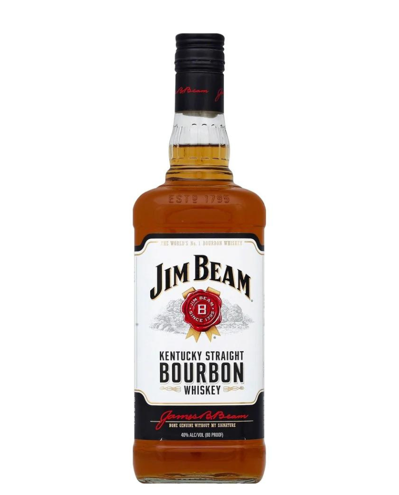 Jim Beam White Bourbon Whiskey 40% 700ml