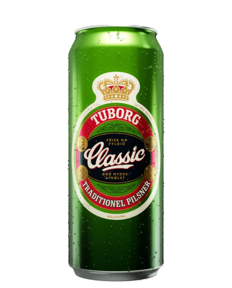 Tuborg Classic 4,6% 0,5L - 12 stk