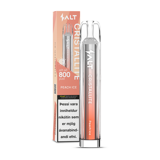 SALT Cristallite - Peach Ice