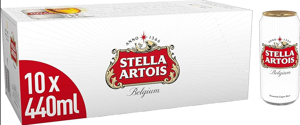 Stella Artois  440ml 10stk