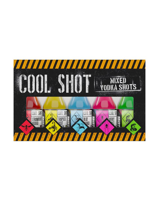 Cool Shot Mixed Flavoured Vodka Shots 5x20ml 15%