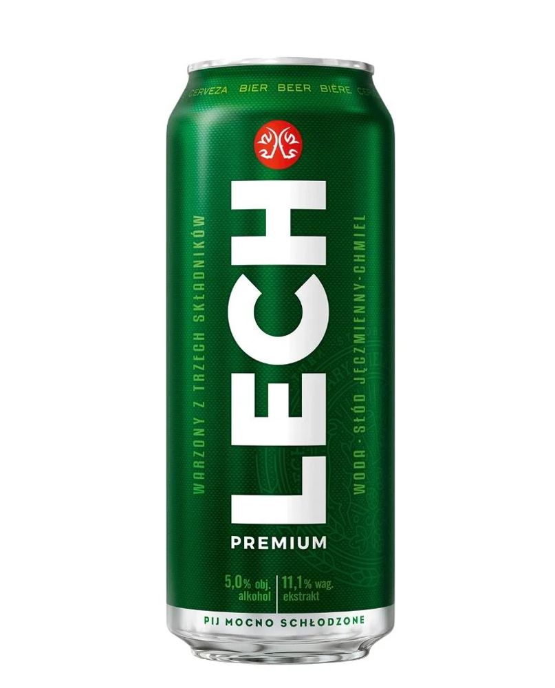 Lech 4,8% 500ml 4stk