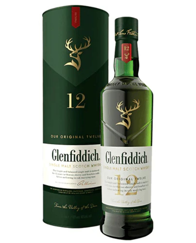 Glenfiddich 12 Y  40%  700ml