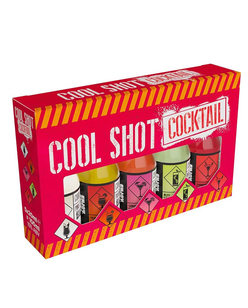 Cool Shot Cocktail Flavoured Liqueur 5x20ml 15%