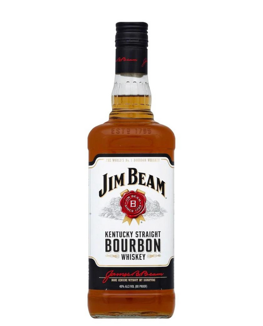 Jim Beam White Bourbon Whiskey 40% 700ml