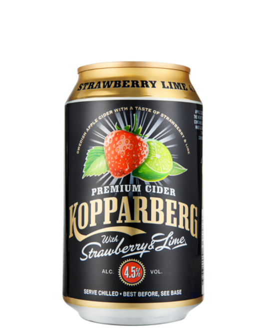 Kopparberg Strawberry Lime Cider 330ml 12stk