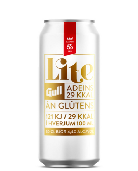 Gull Lite 4,4% 500ml 12stk