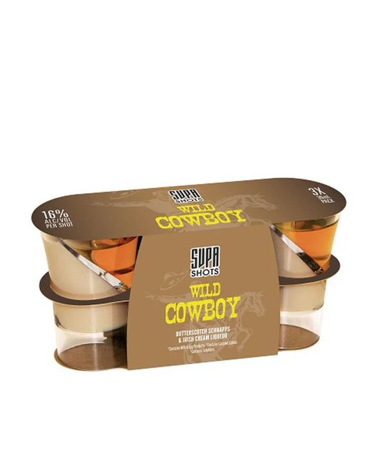 Supa Shots Wild Cowboy Doos 3x30ml