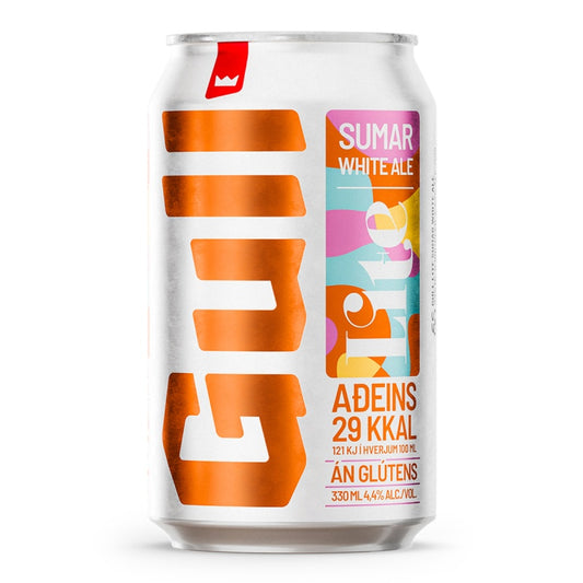 Gull Lite Sumar 4,4% 330ml 12stk