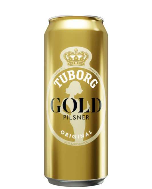 Tuborg Gold 5,5% 0,5L - 12stk