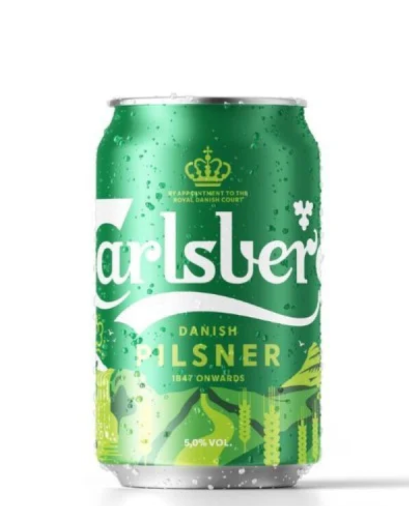 Carlsberg 5,0% 0,33L - 10stk