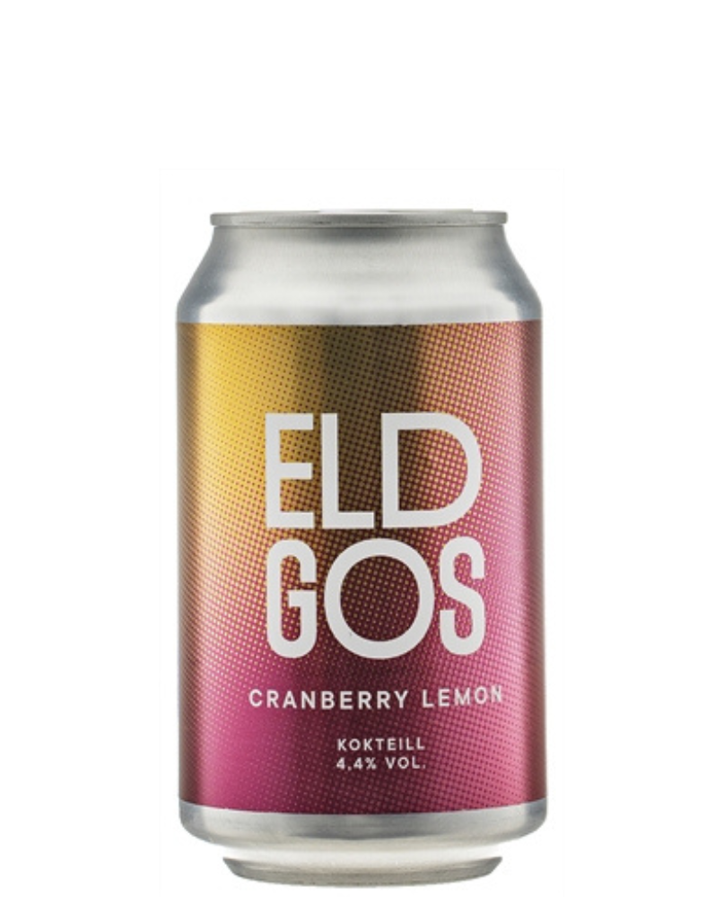 Eldgos Cranberry Lemon 330ml 6stk